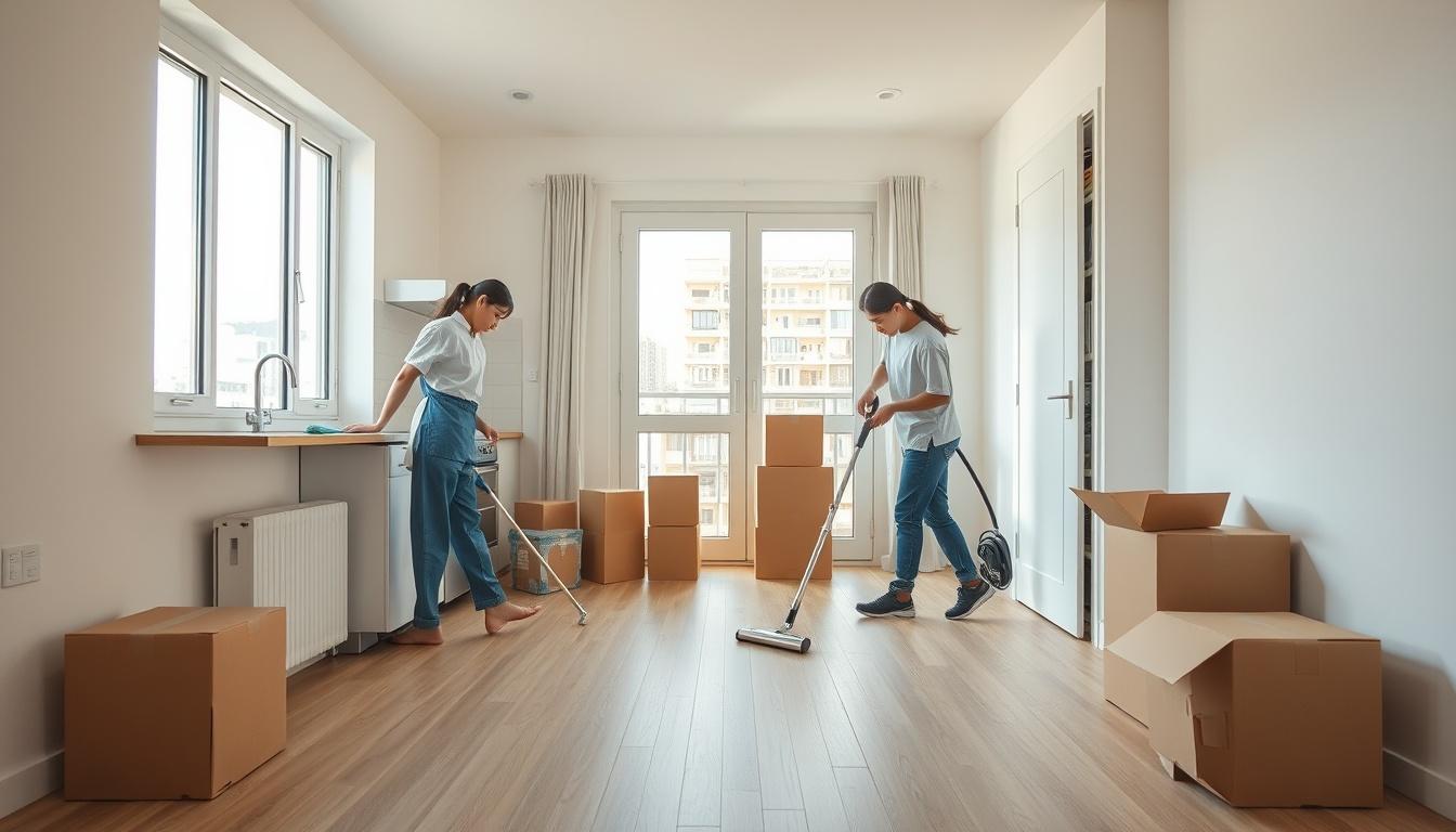 Cleaning for smooth handovers